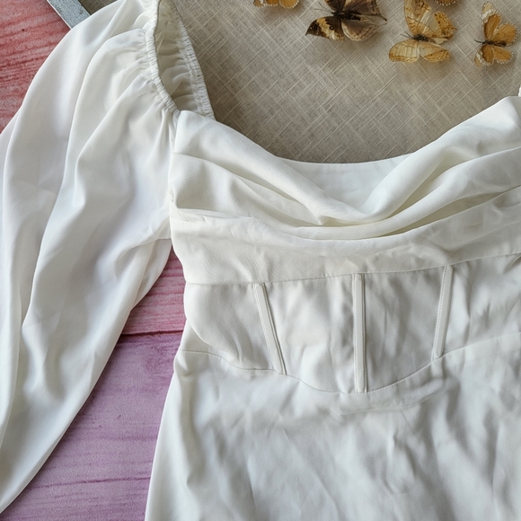 Princess Polly White Dress (FIRM PRICE) - Picture 8 of 8